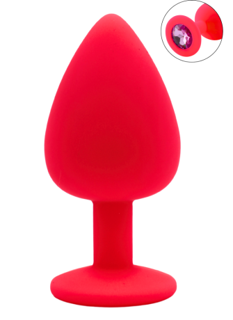 Plug bijou rose Large - DB-RY069PNK